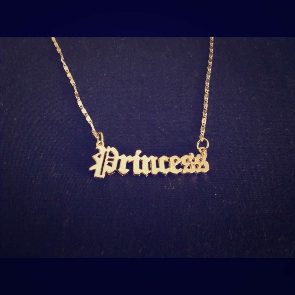 Gold princess chain